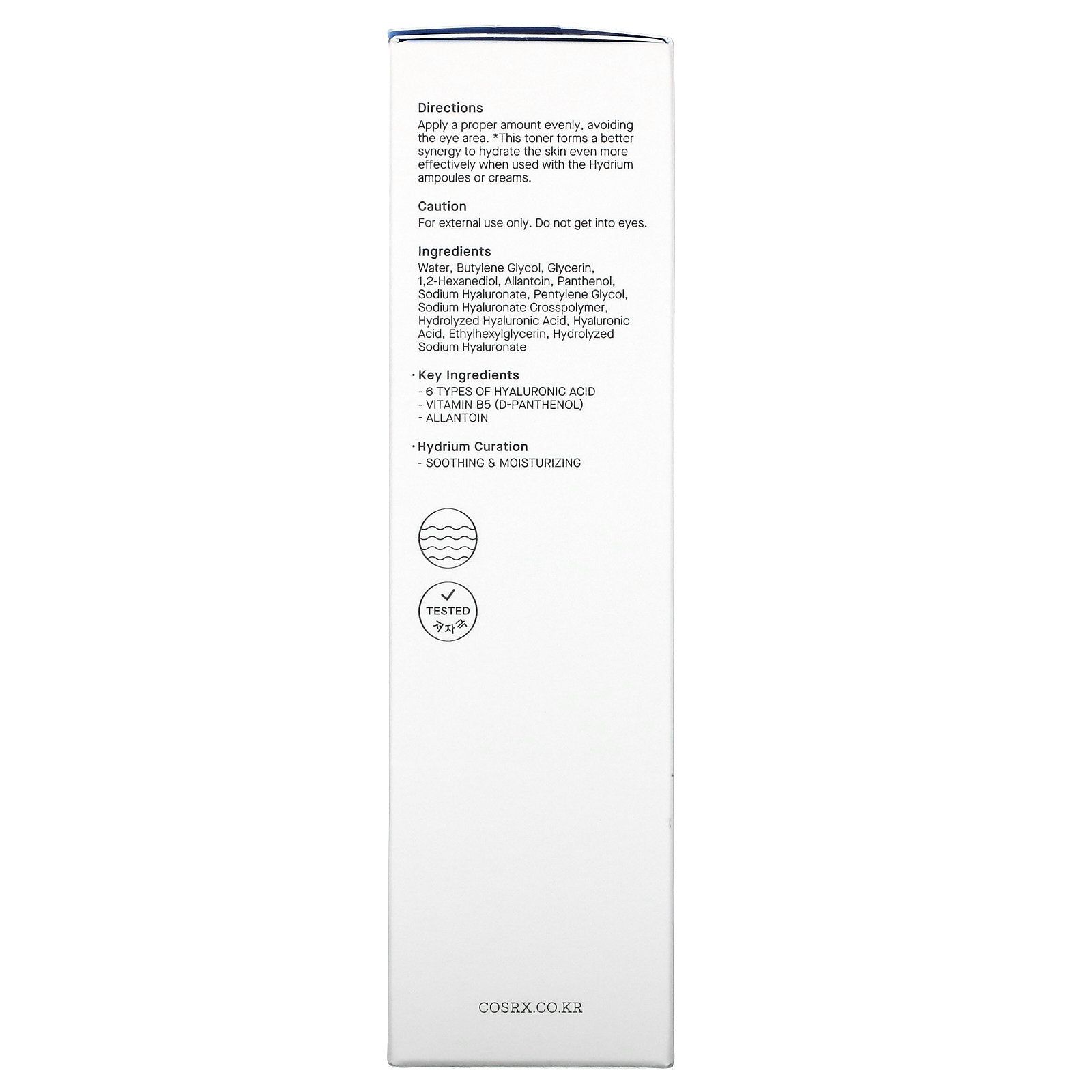 Cosrx, Hydrium Watery Toner