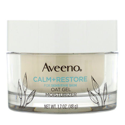 Aveeno, Calm + Restore, Oat Gel Moisturizer, Fragrance Free