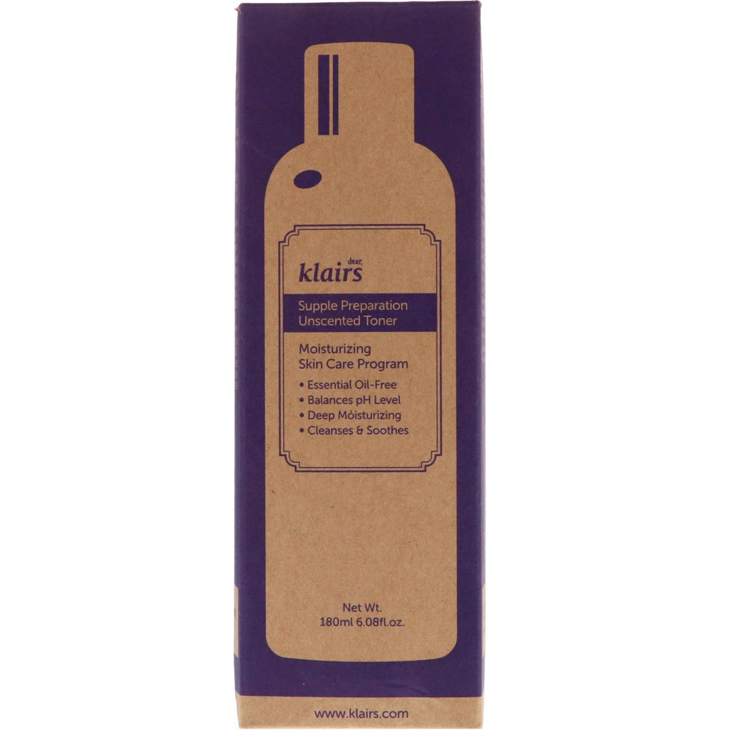 Dear, Klairs, Supple Preparation Unscented Toner