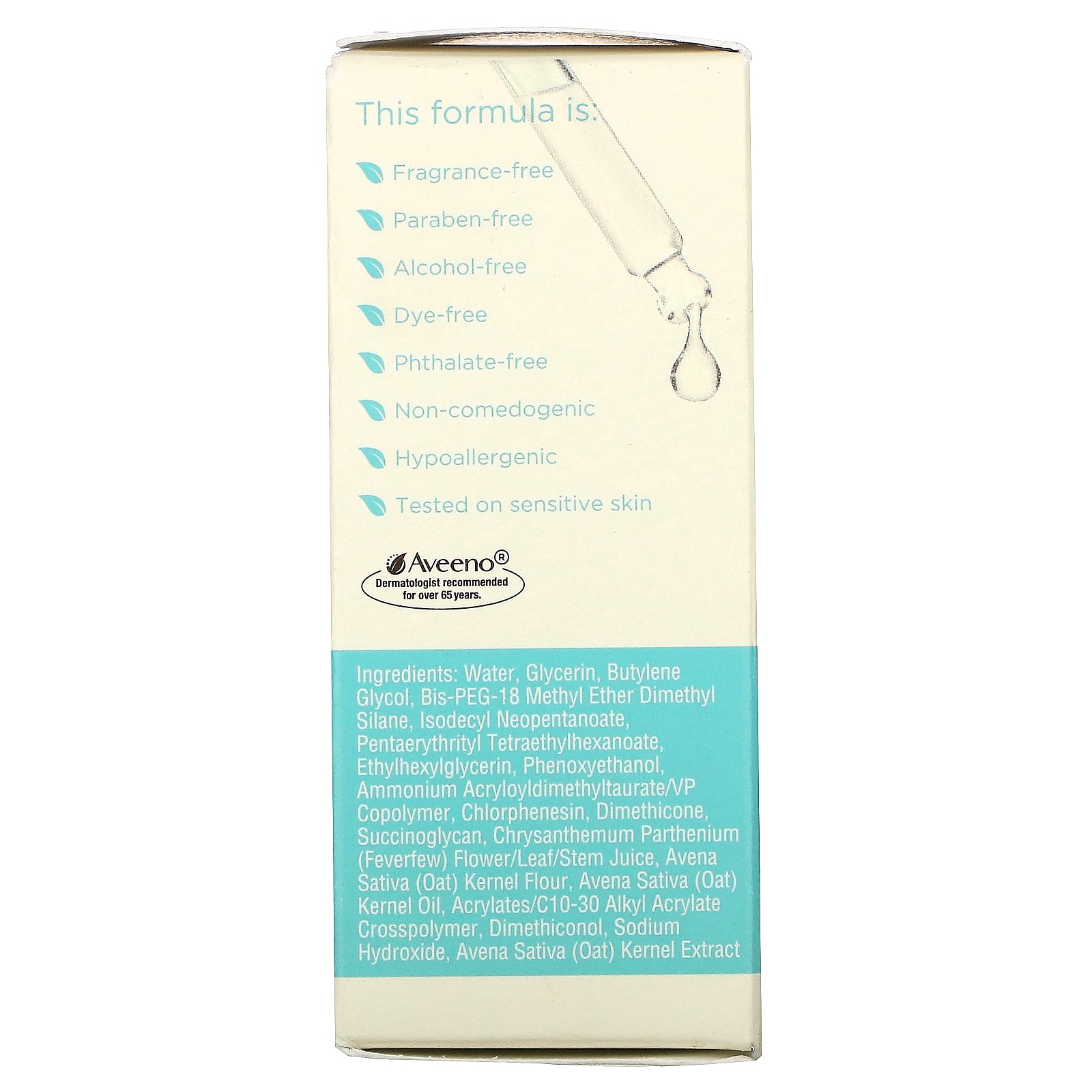 Aveeno, Calm + Restore For Sensitive Skin, Triple Oat Serum