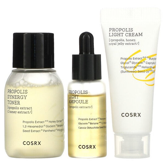 Cosrx, Honey Glow Kit, 3 Piece Kit