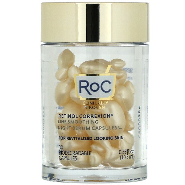 RoC, Retinol Correxion Line Smoothing Night Serum Capsules