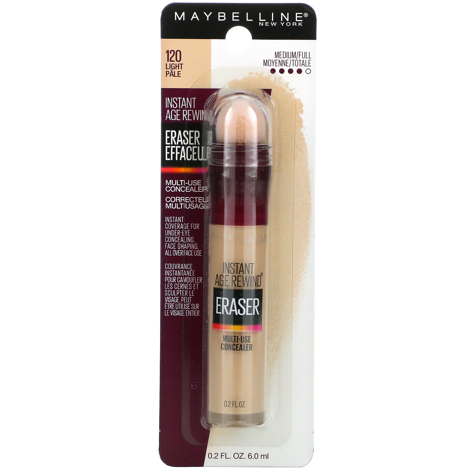 Maybelline, Instant Age Rewind, Eraser, Multi-Use Concealer