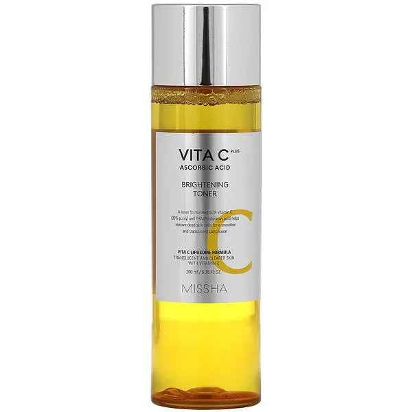 Missha, Vita C Plus Ascorbic Acid, Brightening Toner