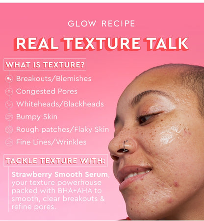 Glow Recipe Strawberry Smooth BHA + AHA Salicylic Serum