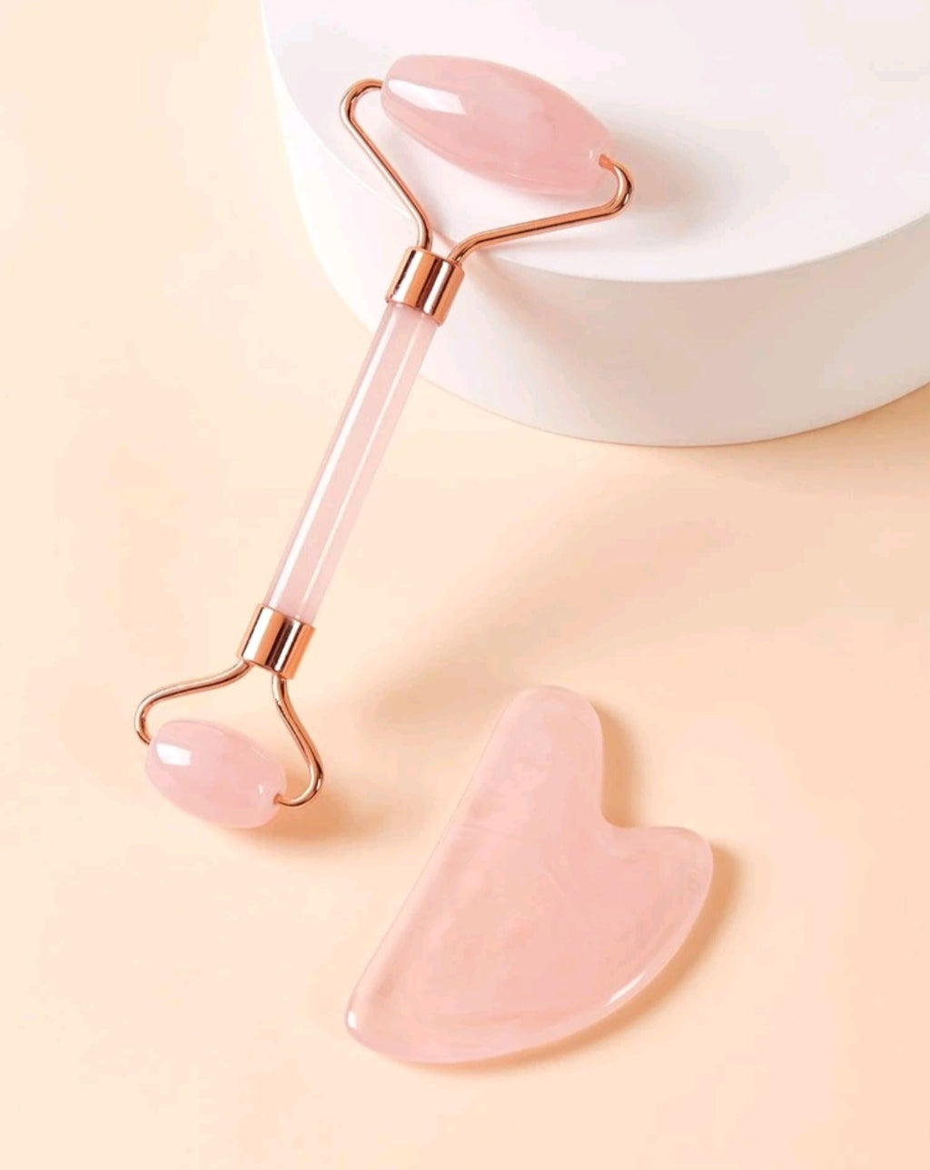 Face Roller and Gua Sha tool set