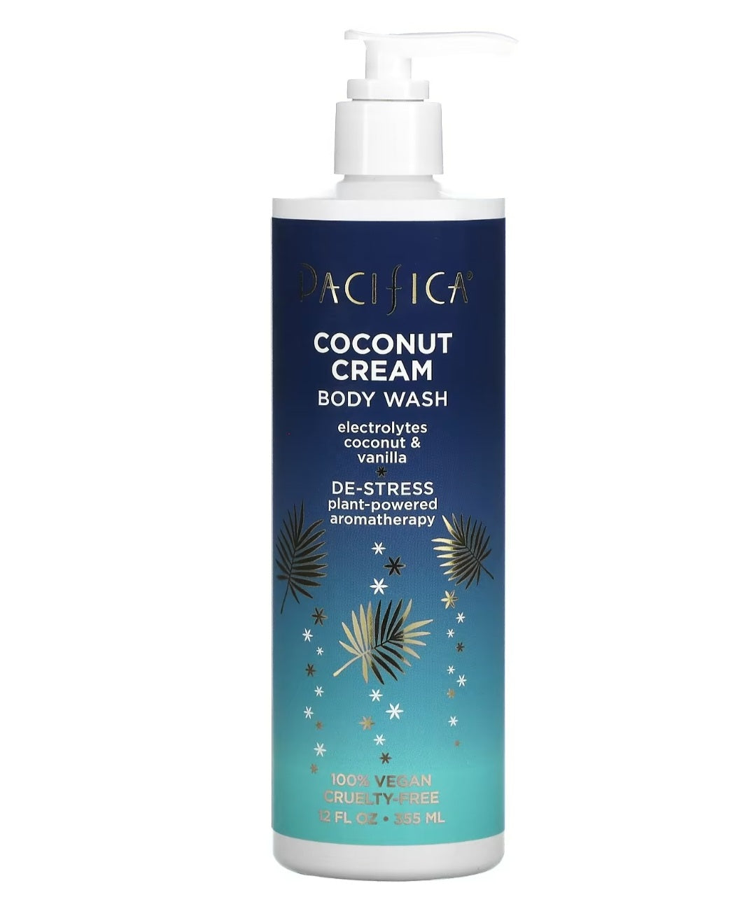 Pacifica, Coconut Cream, Body Wash, Coconut Vanilla