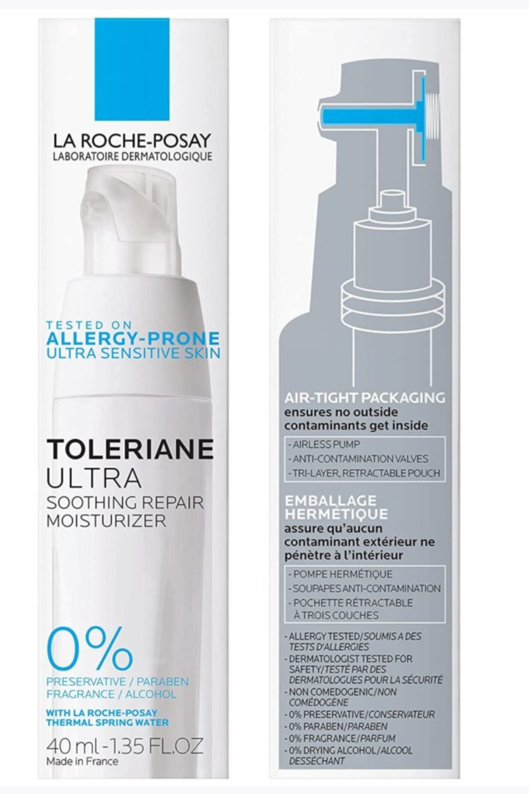 La Roche Posay,  Toleriane Ultra Soothing Repair Moisturizer