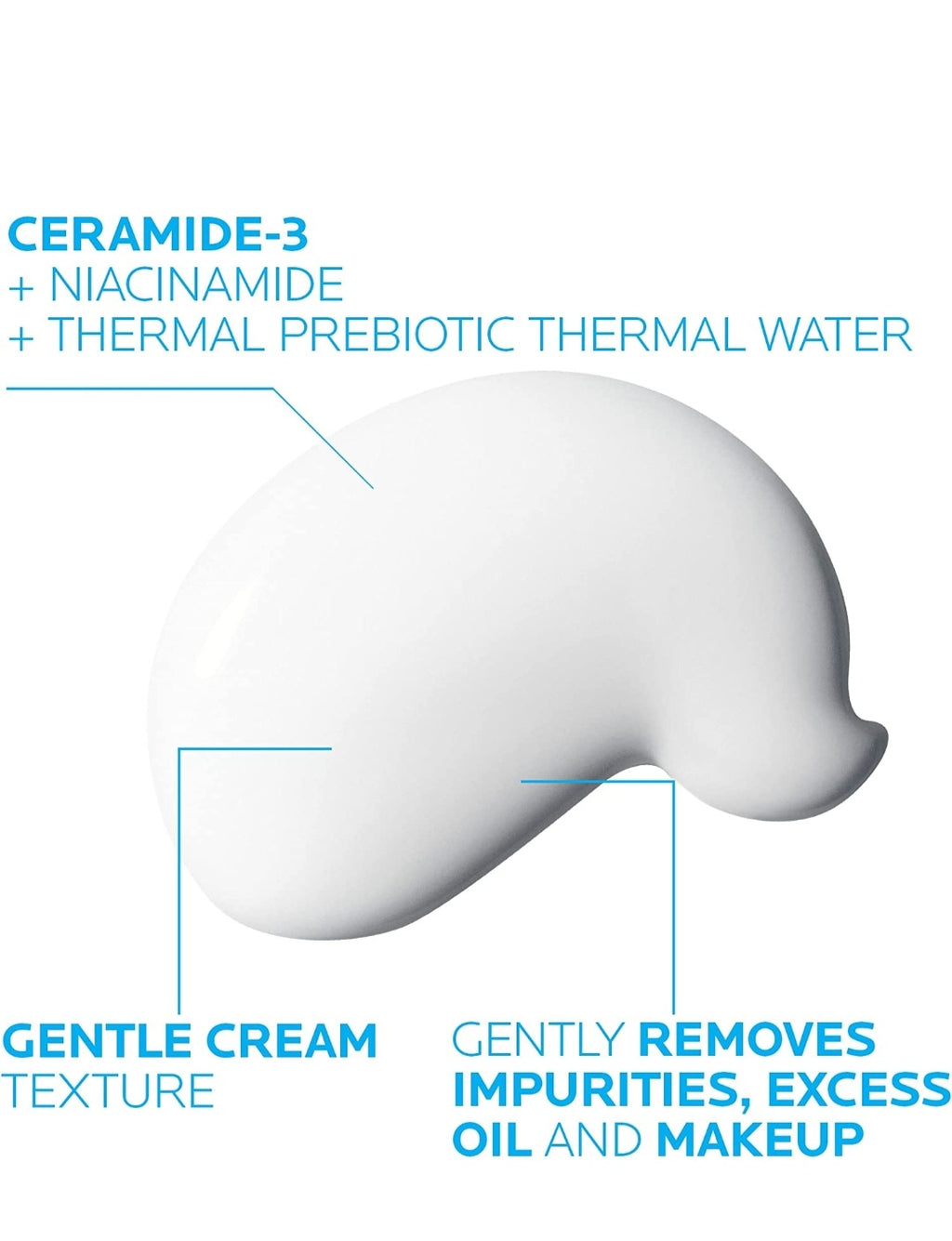 La Roche Posay, TOLERIANE HYDRATING GENTLE FACIAL CLEANSER