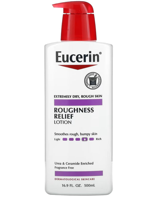 Eucerin, Roughness Relief Lotion, Fragrance Free