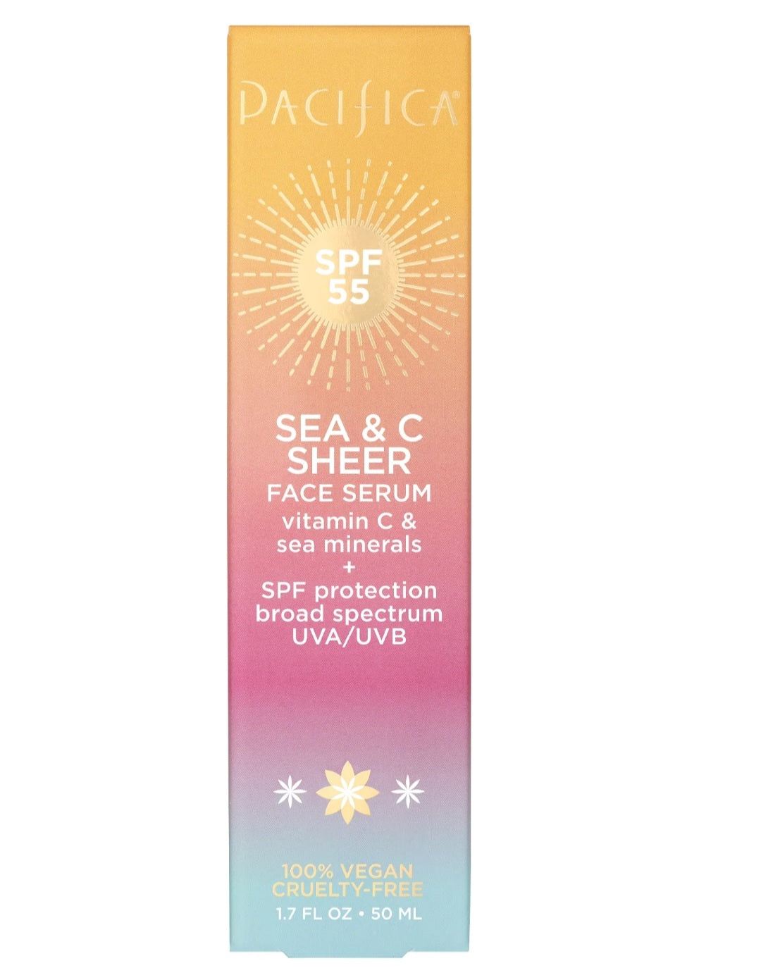 Pacifica, SEA & C Sheer Face Serum SPF 55