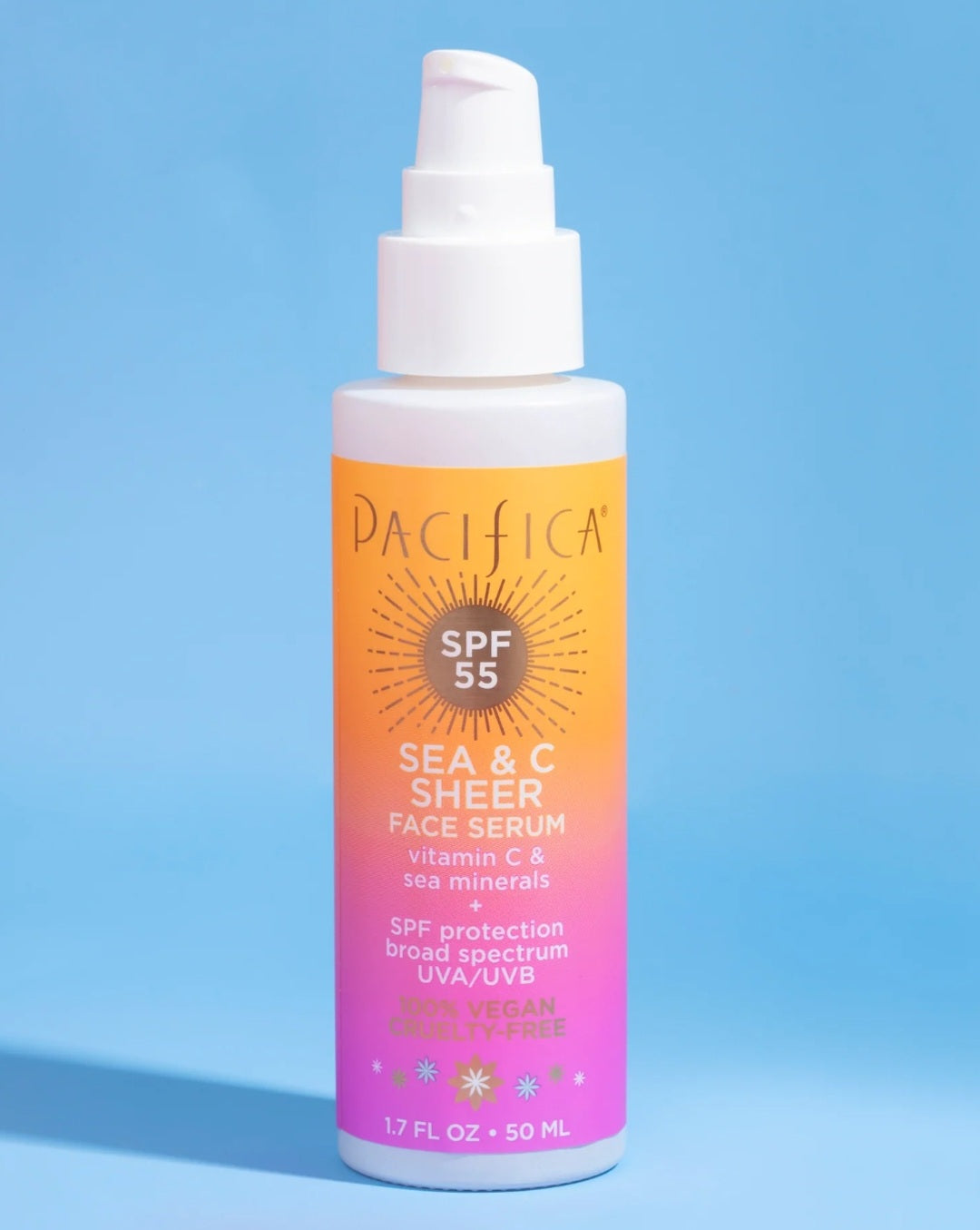 Pacifica, SEA & C Sheer Face Serum SPF 55