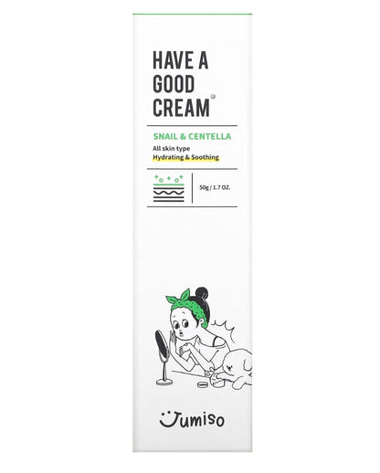 Jumiso, Have A Good Cream, Snail & Centella, 1.7 oz (50 g)