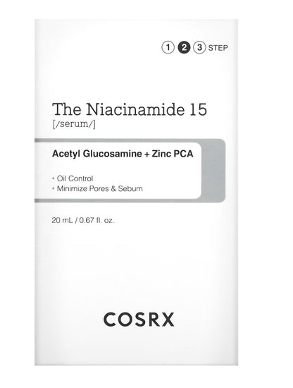 Cosrx, The Niacinamide 15 Serum, 0.67 fl. oz. (20 ml
