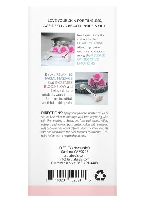 artnaturals

Crystal Rose Quartz Roller, 1 Roller
