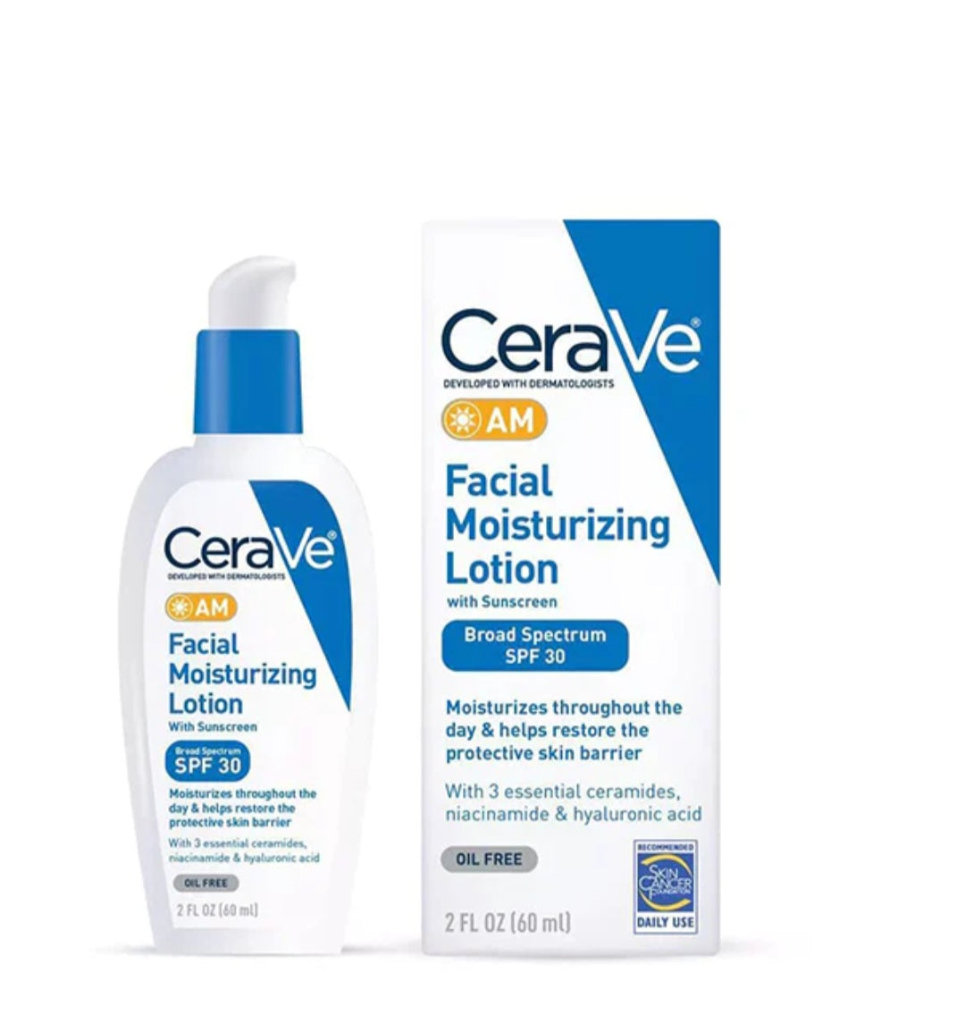 CeraVe, AM Facial Moisturizing Lotion With Sunscreen (60 ML)