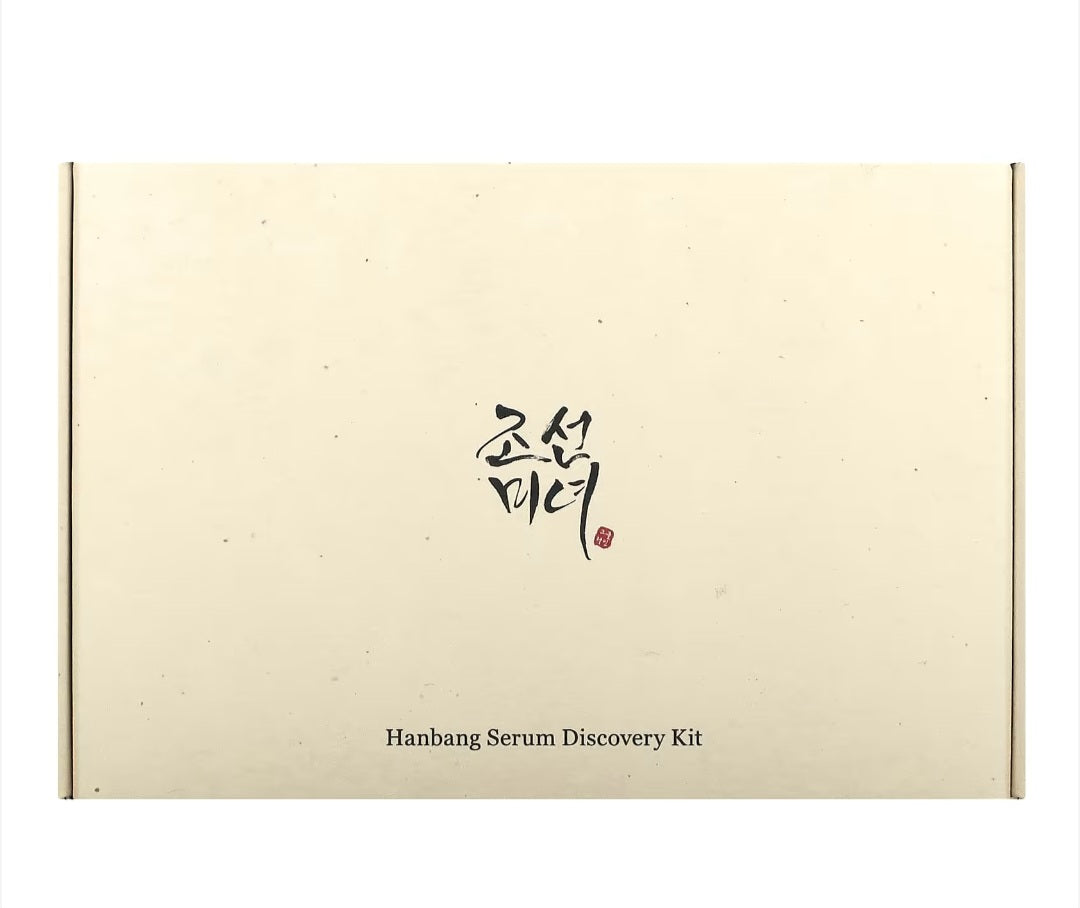 Beauty of Joseon,
Hanbang Serum Discovery Kit, 4 Piece Kit