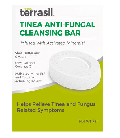 Terrasil

Tinea Anti-Fungal Cleansing Bar, 75 g