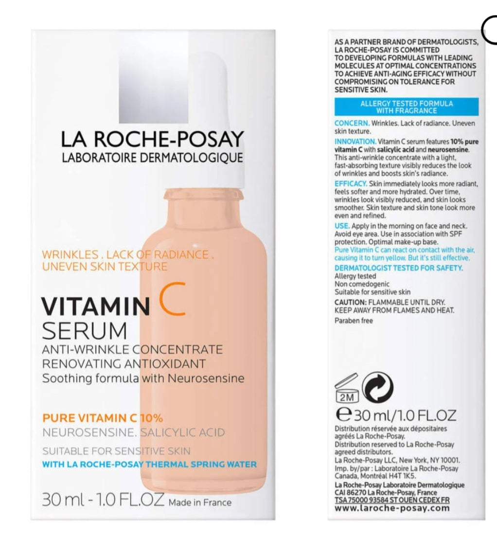 La Roche Posay, 10% PURE VITAMIN C SERUM